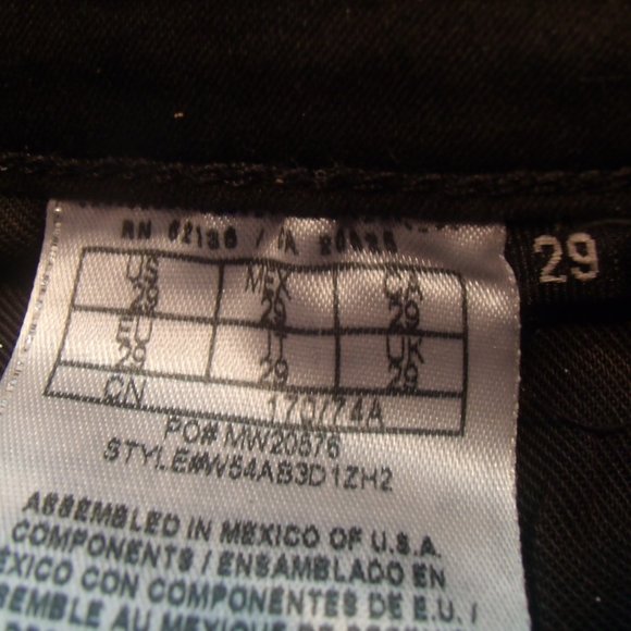 Guess Power Skinny Black Mysteek Wash Glitter Jean - Picture 12 of 16